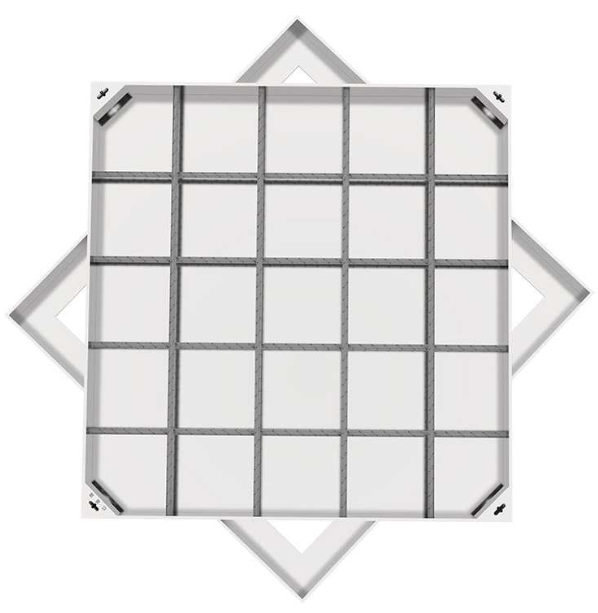 蜀山不锈钢方井展示